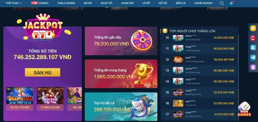 Rút tiền nhanh hơn và sự kiện độc quyền 79clubs win